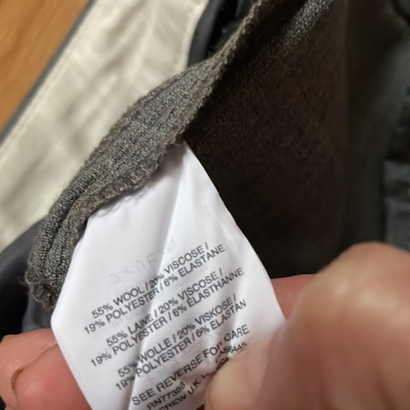 J.Crew Martie Wool Ankle Pants Bi-Stretch 10T Gray - Picture 5 of 7